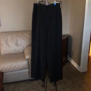 H&M black dress pants. Sz 8 and wide leg.
